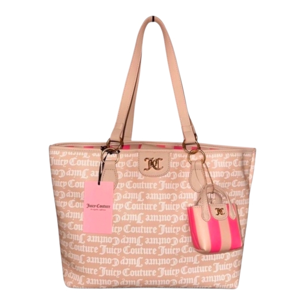🤎🔹️Juice Couture🔹️ Tote Bag "Fun in the Sun Tote", Sandstone